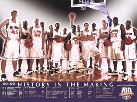 2005 fighting illini basketball roster.